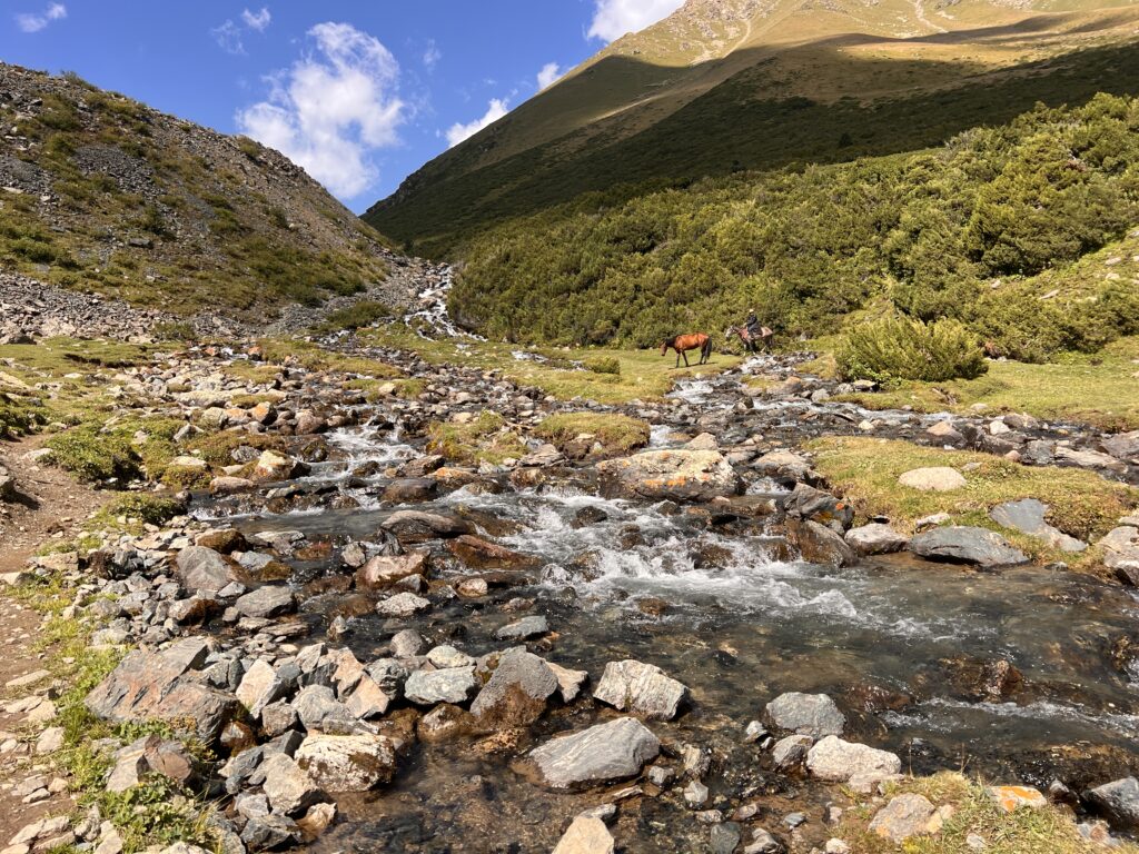 アルティンアラシャン渡渉