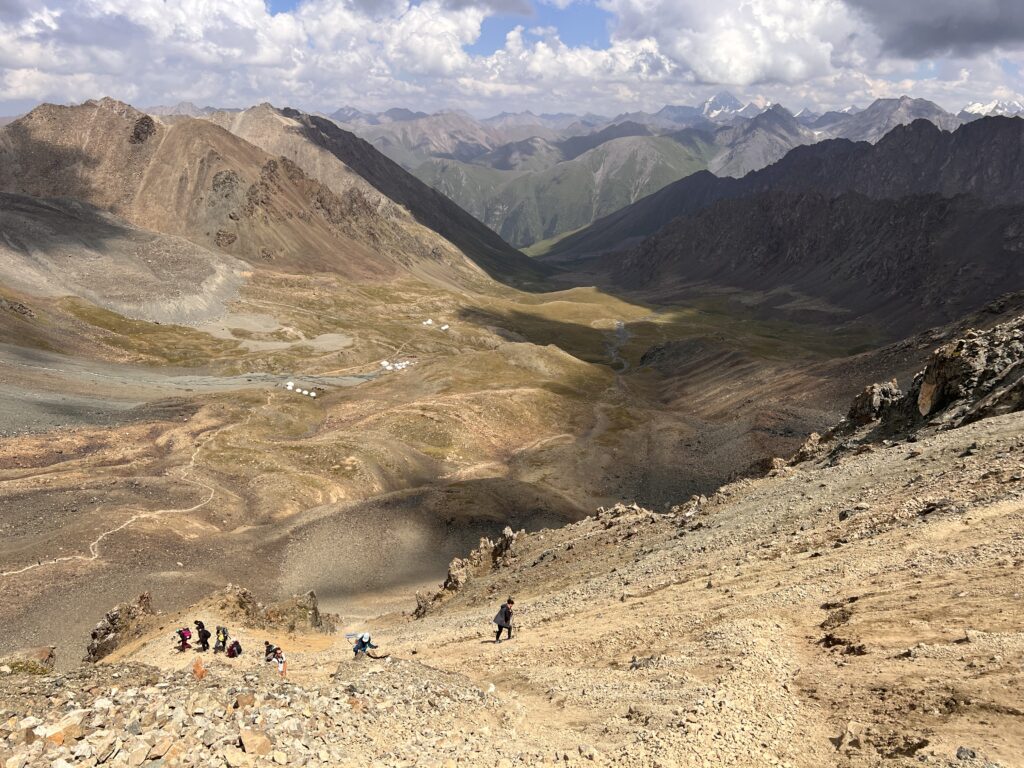 アラコル峠最後の急登