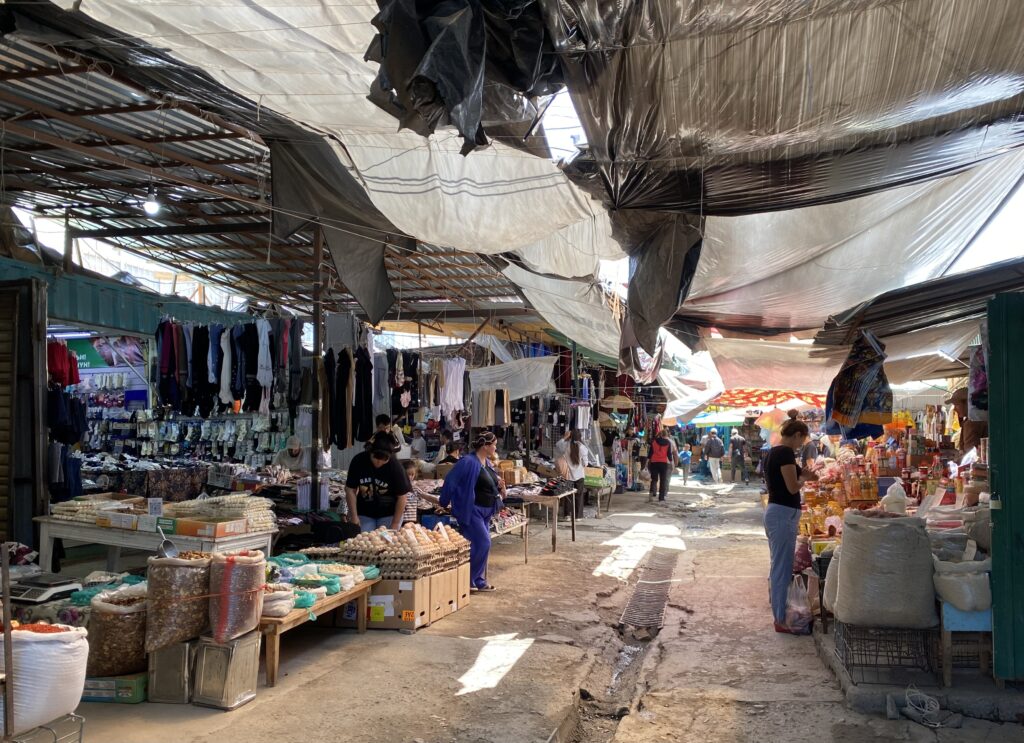 バザールの様子