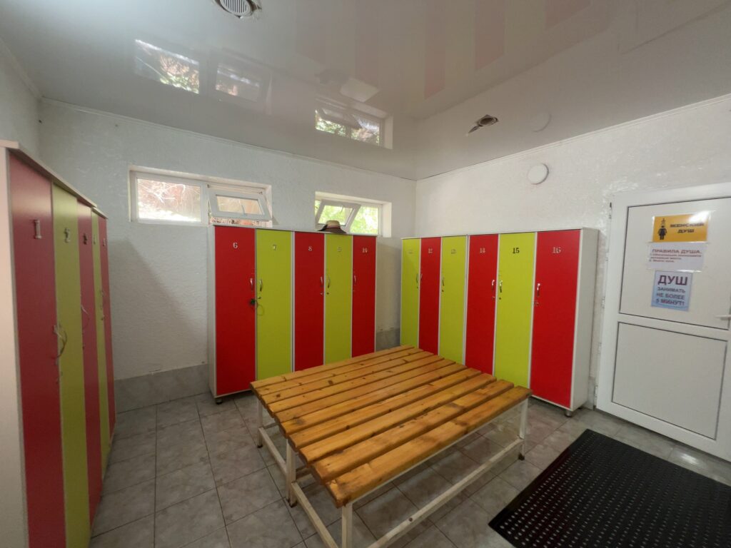 アクスー温泉更衣室