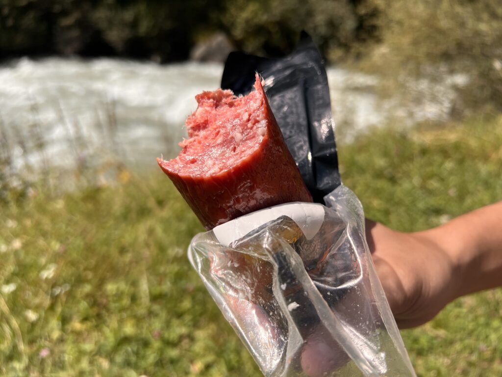 キルギスのサラミ