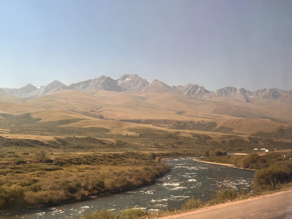 キルギスの高原