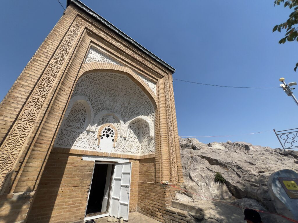 スレイマントー頂上のモスク