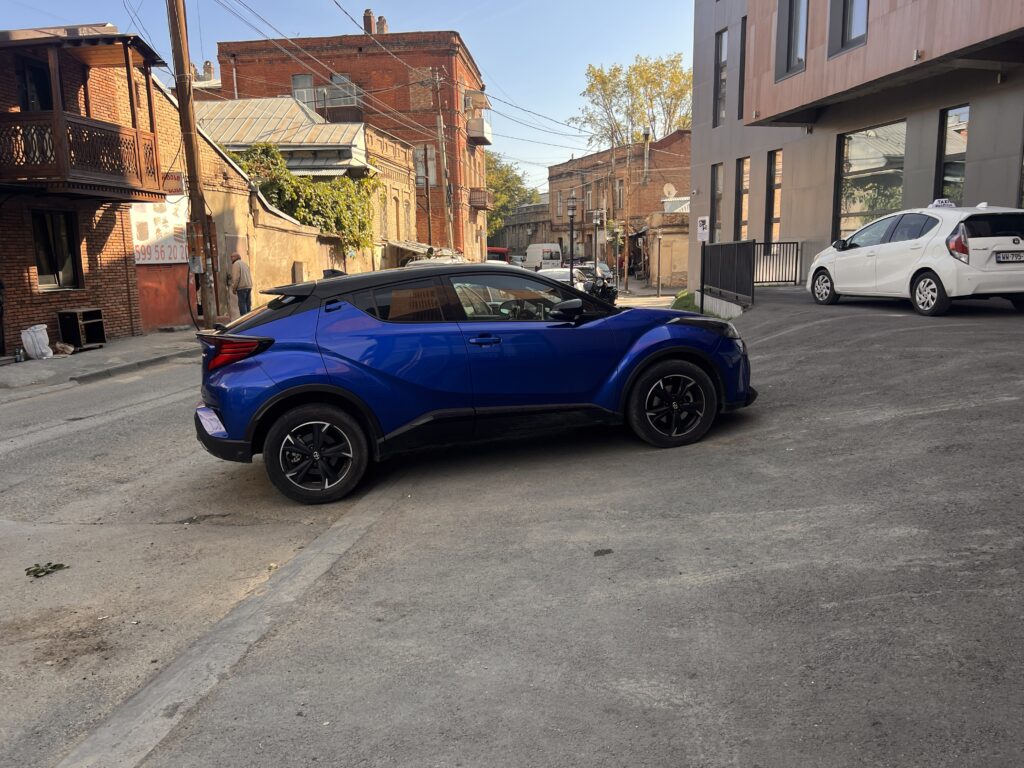 トビリシ自由な駐車方法