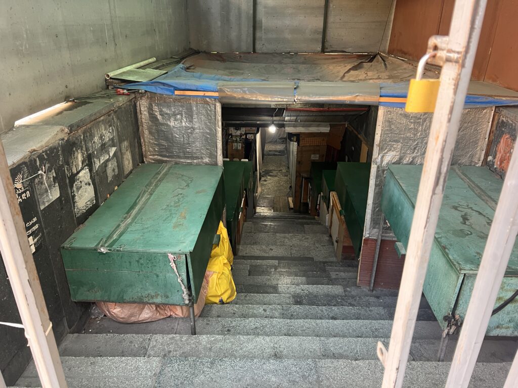 トビリシの地下通路