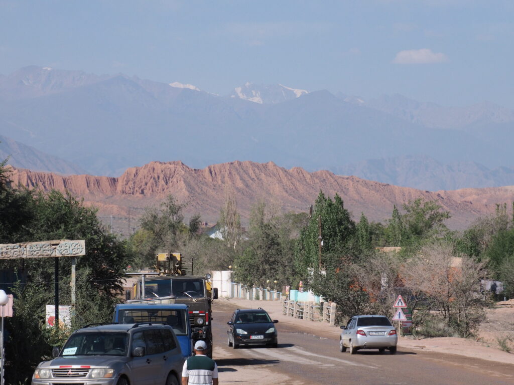 キルギスカジサイの国道